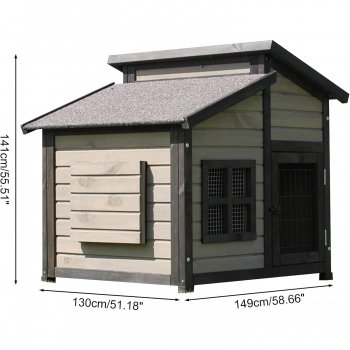 Outdoor & Indoor Multi-Functional Dog Kennel and Bed