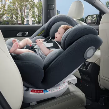360 Degree Rotating Infant-to-Child Car Seat for 0-12 Years