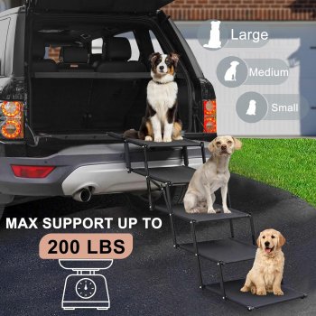 Stainless Steel Folding Dog Ramp