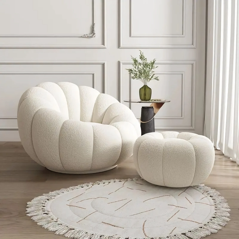 Swirl with stool WH