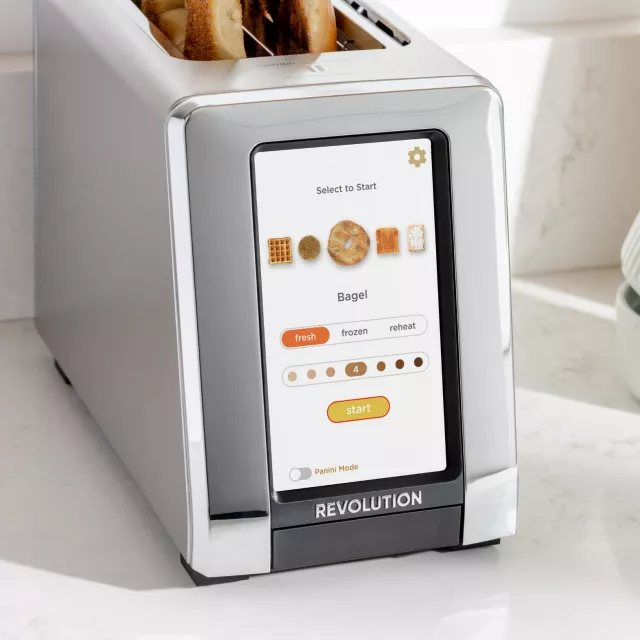 2-Slice High-Speed Smart Toaster with Touchscreen & Panini Mode