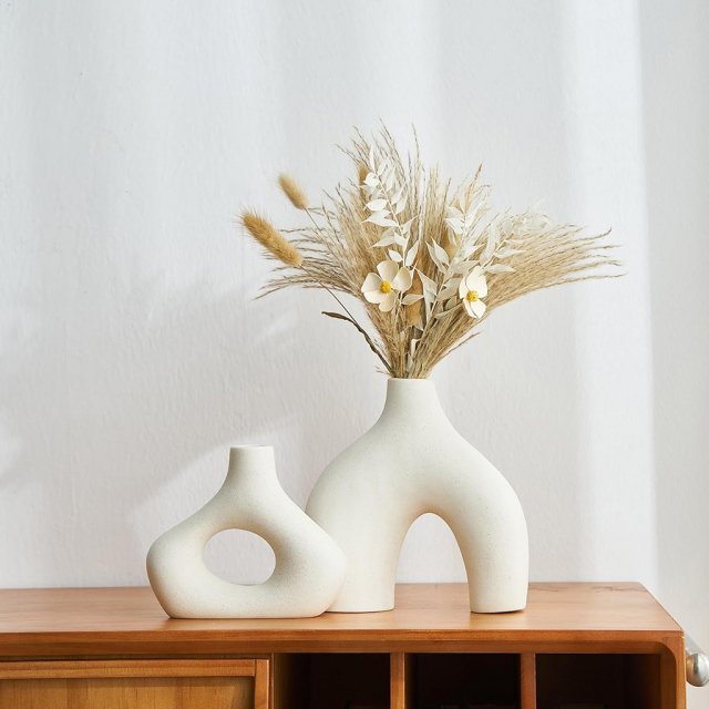 Modern Nordic Ceramic Vase - Image 7