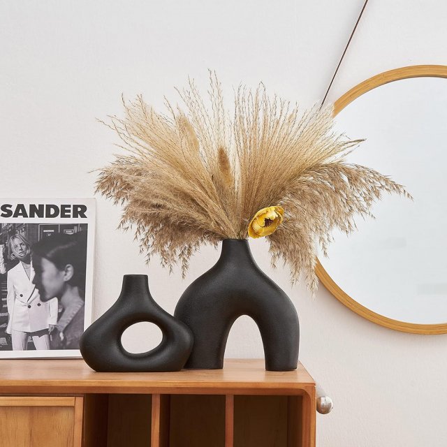 Modern Nordic Ceramic Vase - Image 9