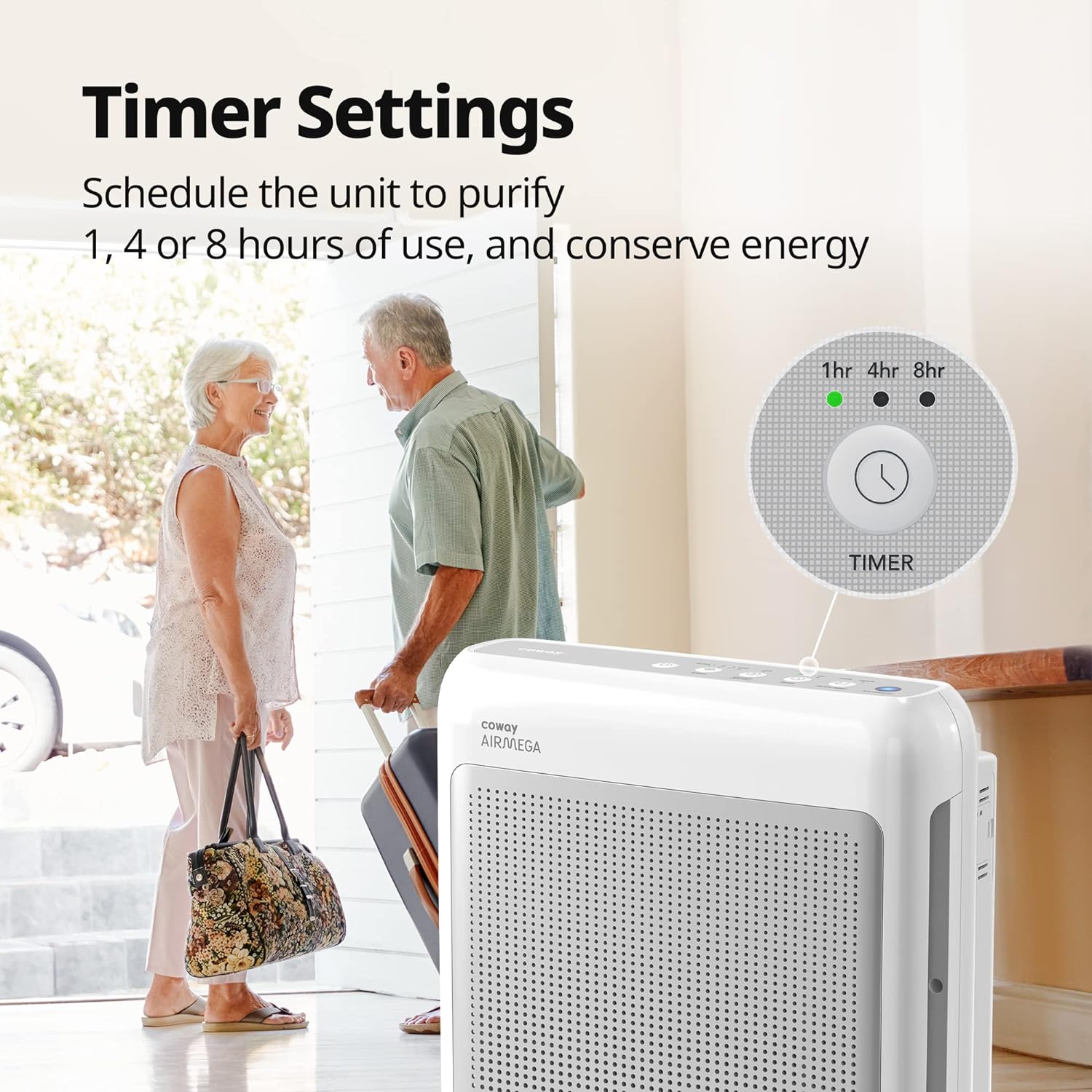 Advanced HEPA & Activated-Carbon Air Purifier Home Electronics