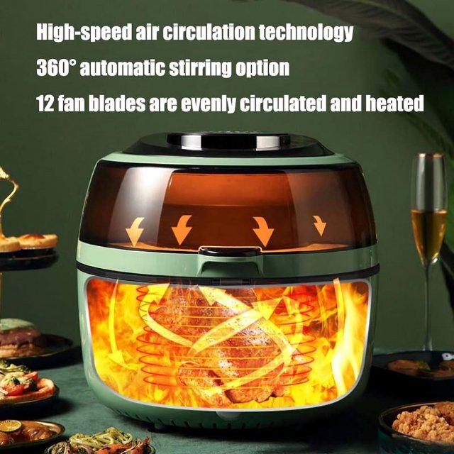 Revolutionary 6.5L High-Capacity Smoke-Free Air Fryer: Healthier Cooking at Your Fingertips - Image 3