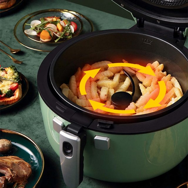 Revolutionary 6.5L High-Capacity Smoke-Free Air Fryer: Healthier Cooking at Your Fingertips - Image 4