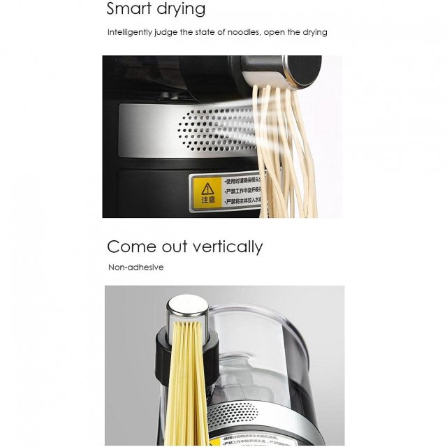 Multi-Purpose Electric Noodle & Pasta Maker with 7 Molds - Image 7