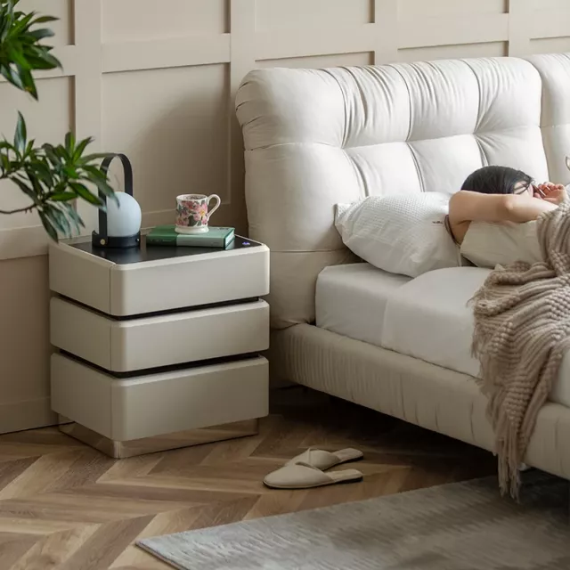 Mesa Lateral Smart Bedside Table - Image 4