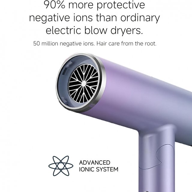Versatile Salon-Quality Hair Dryer with Ion Technology - Cold and Hot Air - Image 8