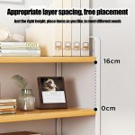 Modern Wood and Iron Desktop Organizer - Image 3