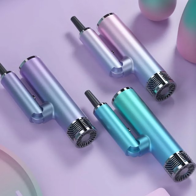 Versatile Salon-Quality Hair Dryer with Ion Technology - Cold and Hot Air - Image 2