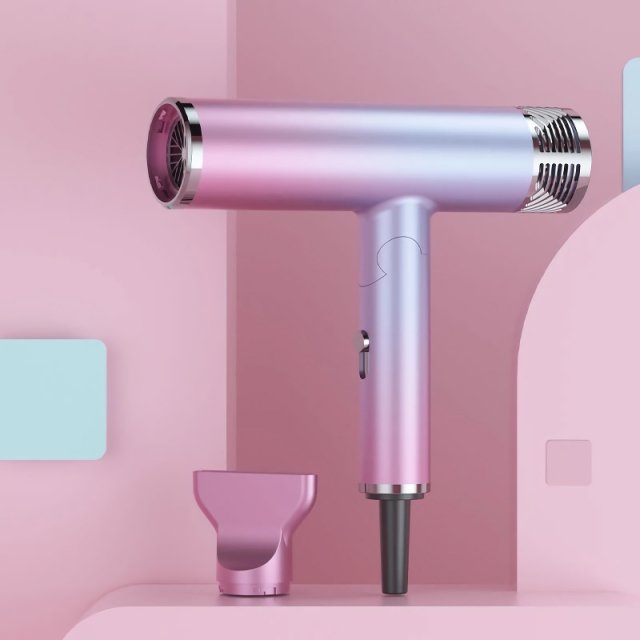 Versatile Salon-Quality Hair Dryer with Ion Technology - Cold and Hot Air - Image 3