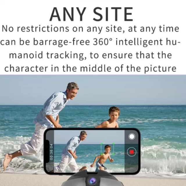 360° Smart Auto-Tracking Camera Tripod - OneLife Mart