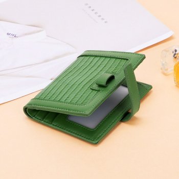 Compact Leather Wallet for Women