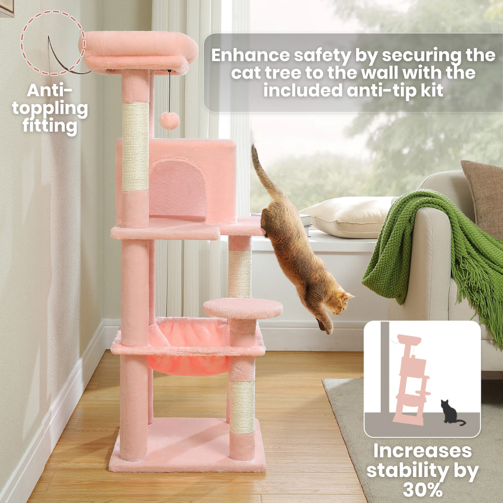 Deluxe Multi-Level Cat Tree Pet Supplies