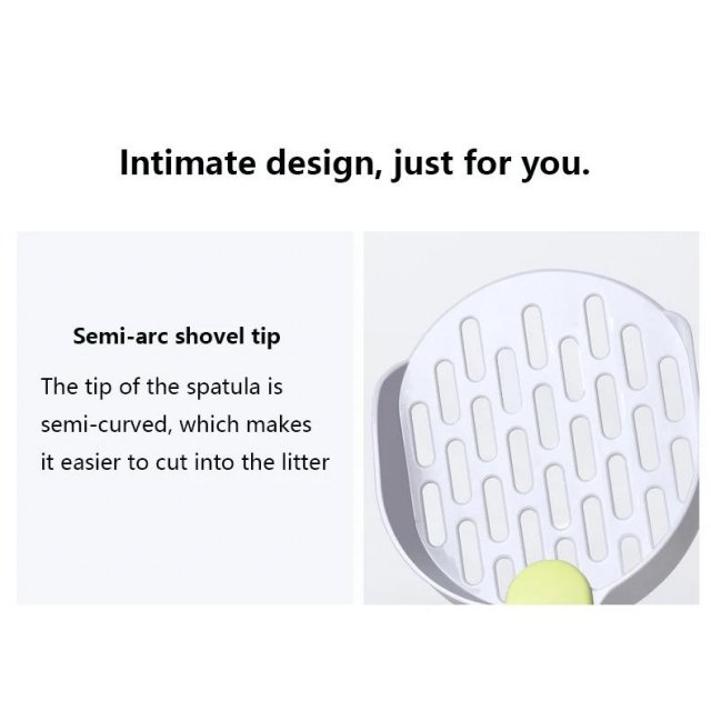 Multi-Function Cat Litter Scoop with Self-Cleaning Base - Eco-Friendly Pet Care - Image 6