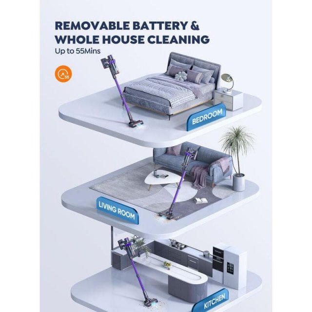 Cordless Handheld Vacuum Cleaner - Ultimate Cleaning Companion - Image 6