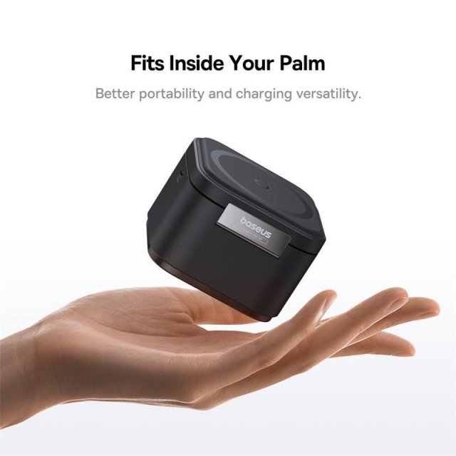 2-in-1 Magnetic Wireless Charger Stand: Fast Charging Dock Station - Image 6