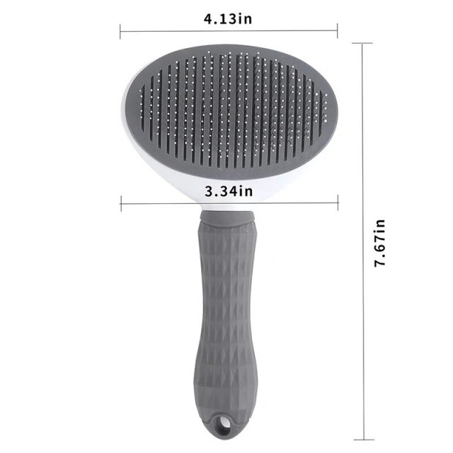 Deluxe Pet Grooming Comb - Stainless Steel Brush for Cats & Dogs - Image 5
