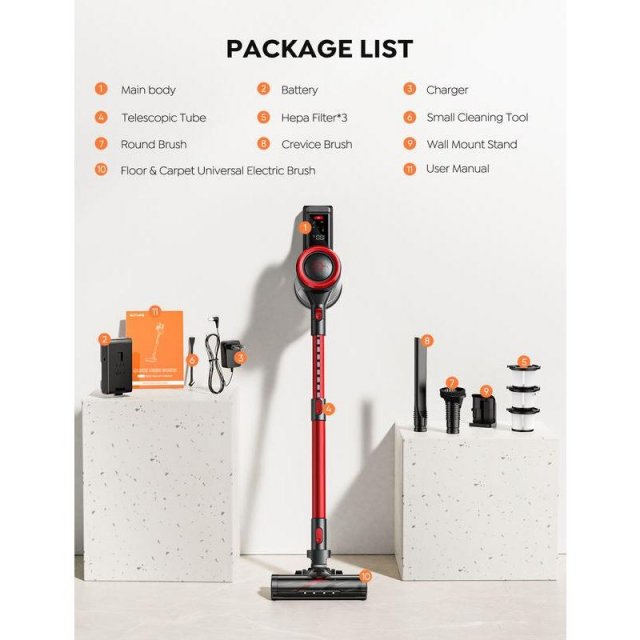 38KPa Cordless Handheld Vacuum Cleaner - Image 7