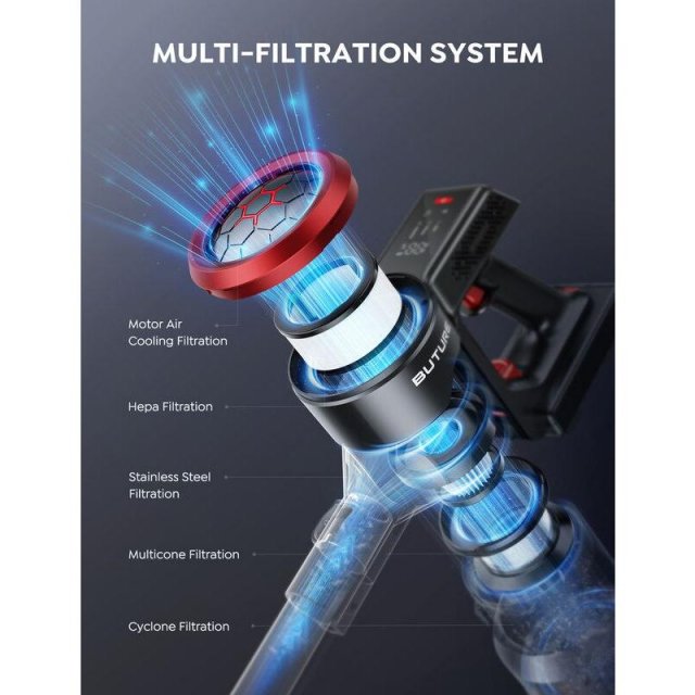 38KPa Cordless Handheld Vacuum Cleaner - Image 6