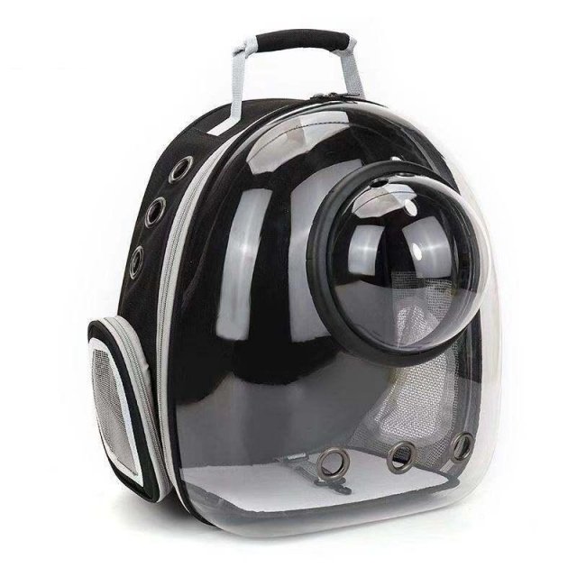 Luxury Cat Space Capsule Backpack - Transparent Pet Carrier for Stylish Outings - Image 6