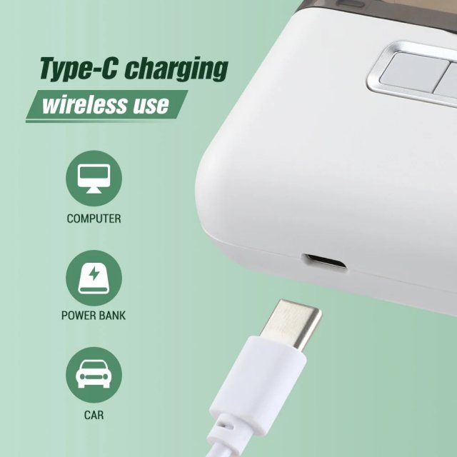 2-in-1 USB Rechargeable Electric Nail Clipper & Polisher - Image 3