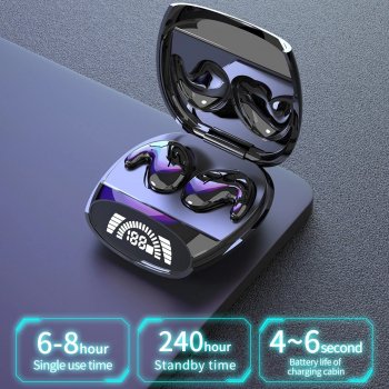 Tiny Mini Sleep Earbuds: Invisible, Noise Cancelling TWS Wireless Headphones