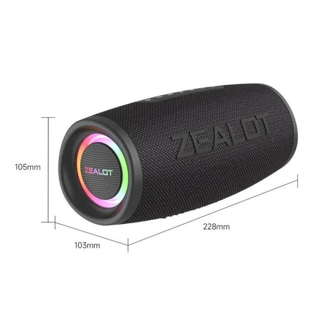 40W High-Power Portable Bluetooth Speaker with 3D Surround Sound & IPX6 Waterproof for Outdoor Use - Image 7