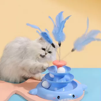 Cat Swing Feeder Toy