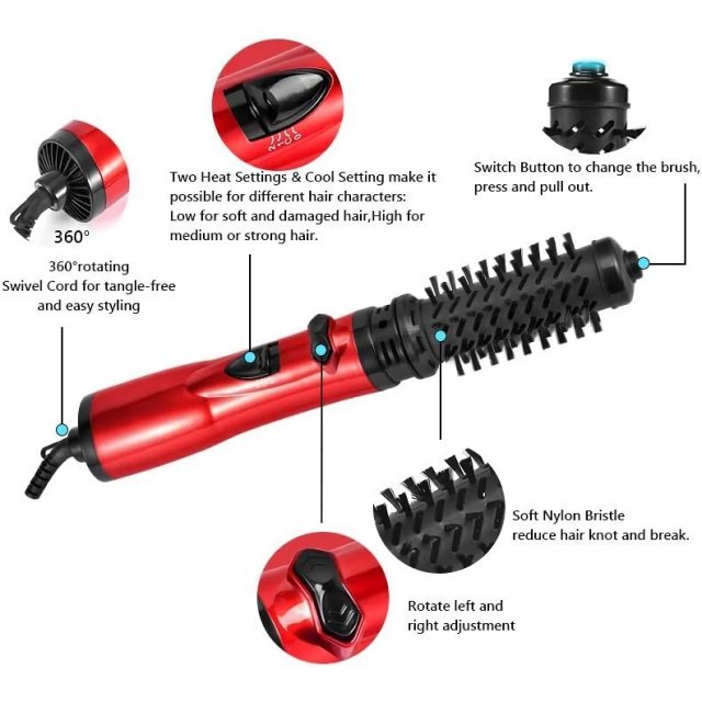 Revolutionary 3-in-1 Hair Styler Brush - Image 6