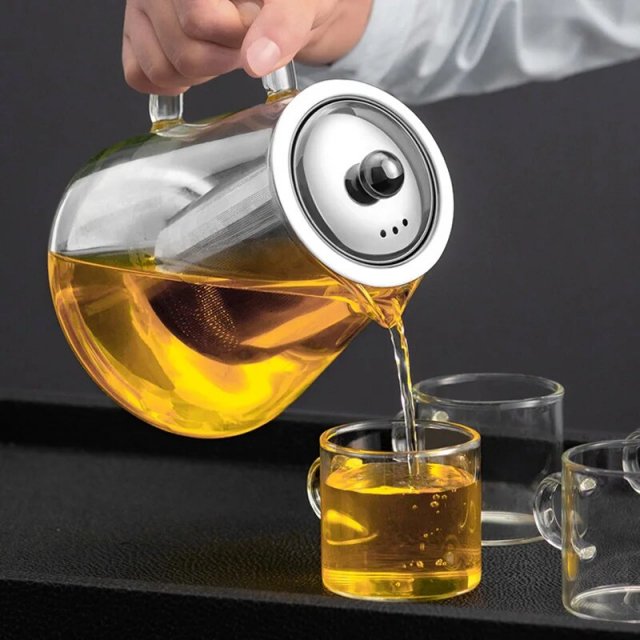Glass Teapot Set: Elegant Kung Fu Teawear for Exquisite Tea Moments - Image 3