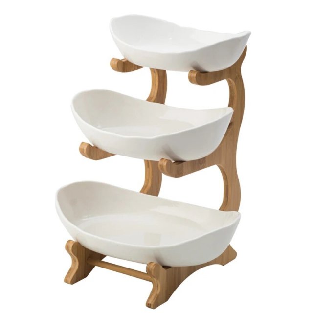 Modern Three-Layer Plastic Fruit Tray | Creative Living Room Home Decor - Image 8