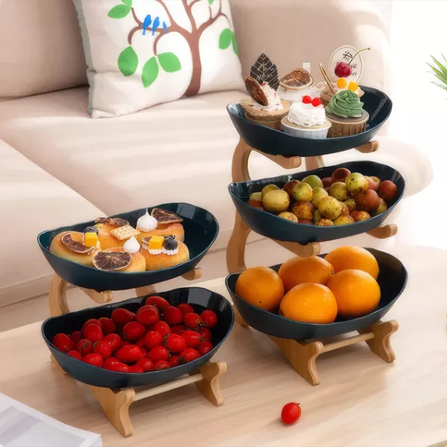 Modern Three-Layer Plastic Fruit Tray | Creative Living Room Home Decor - Image 7