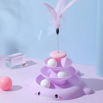 Cat Swing Feeder Toy