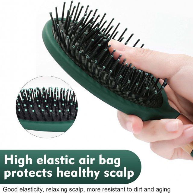 Nylon Anti-Static Scalp Massage Comb for Curly Hair - Image 5