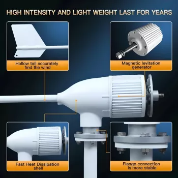 High-Efficiency 5KW-6KW Low-Speed Wind Turbine