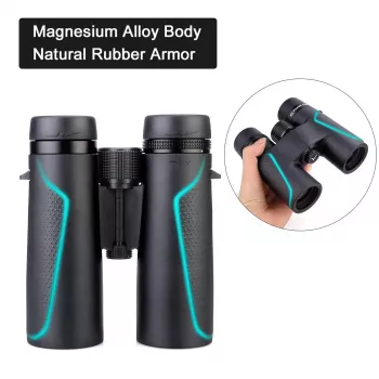 High-Power Waterproof Binoculars with ED Glass