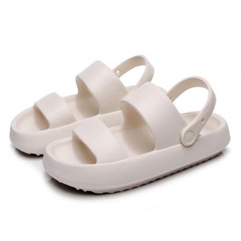 Comfort Platform Sandals Shoes Color: Beige Shoe Size: 36-37|38-39|40-41
