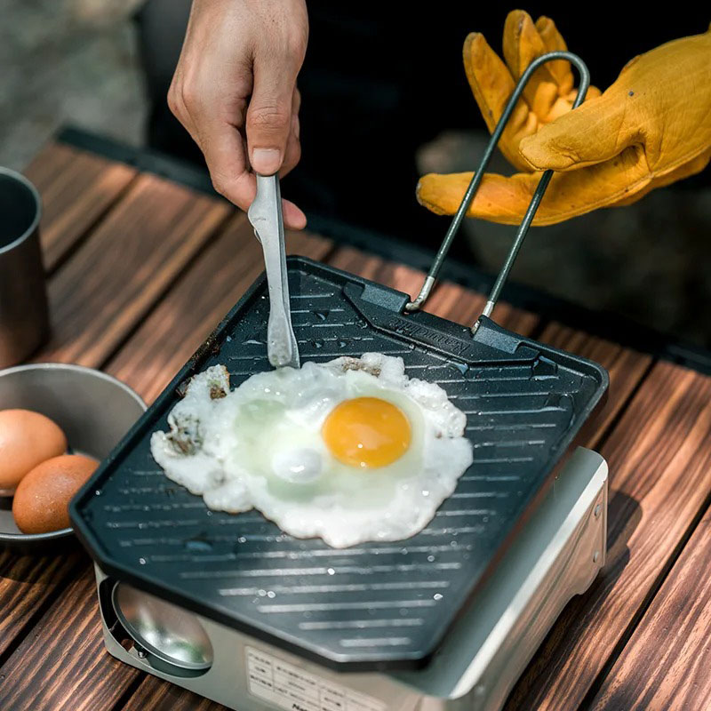 Outdoor Camping Griddle Grill Plate Camping & Hiking Sport & Outdoors