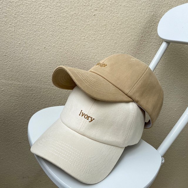 Vintage Letter Embroidered Baseball Cap - Image 5