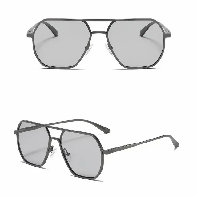 Luxury Metal Photochromic Sunglasses - Image 5