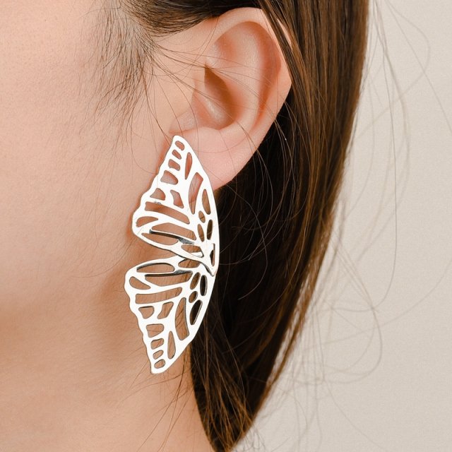 Angel Wing Butterfly Stud Earrings for Women - Image 6