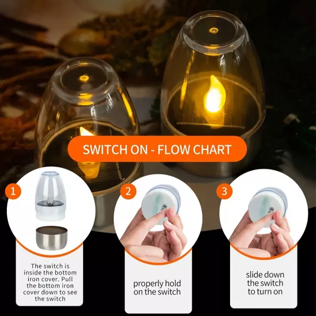 Solar LED Candle Lantern - Image 4