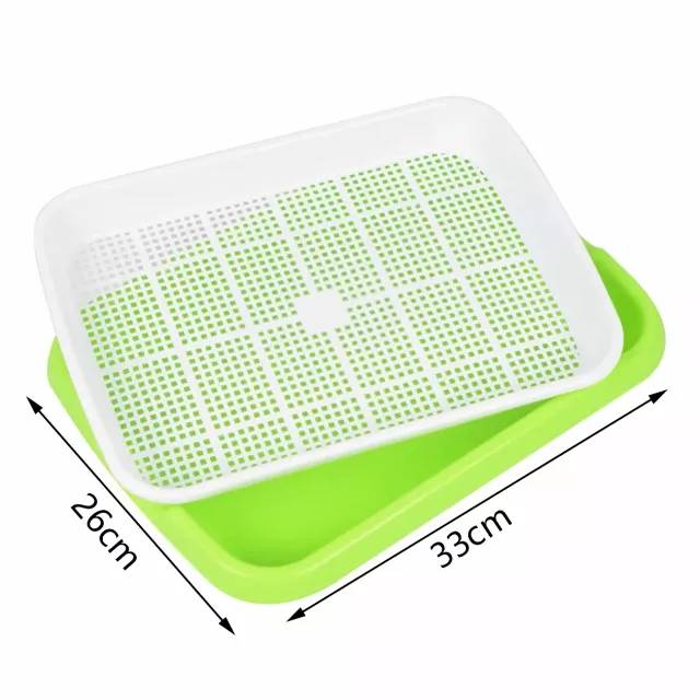 Horticultural Hydroponic Microgreens Sprouter Tray - Image 7