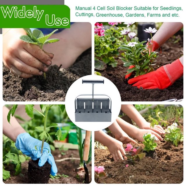 Handheld Seedling Soil Block Maker - Image 7