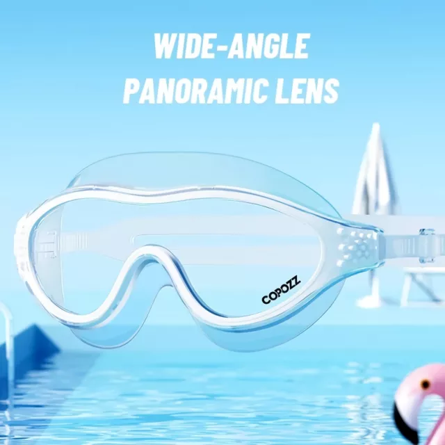 Professional Waterproof Anti-Fog UV Protection Swimming Goggles for Adults - Image 4