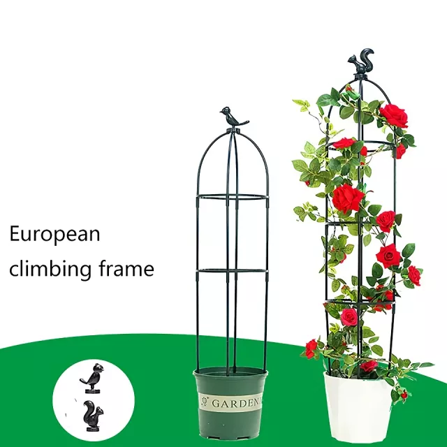 Adjustable 2/3-Tier Garden Trellis for Climbing Plants and Flowers - Image 3