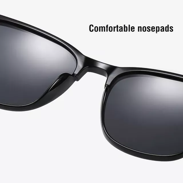 Retro Square Polarized Sunglasses for Men - Image 3