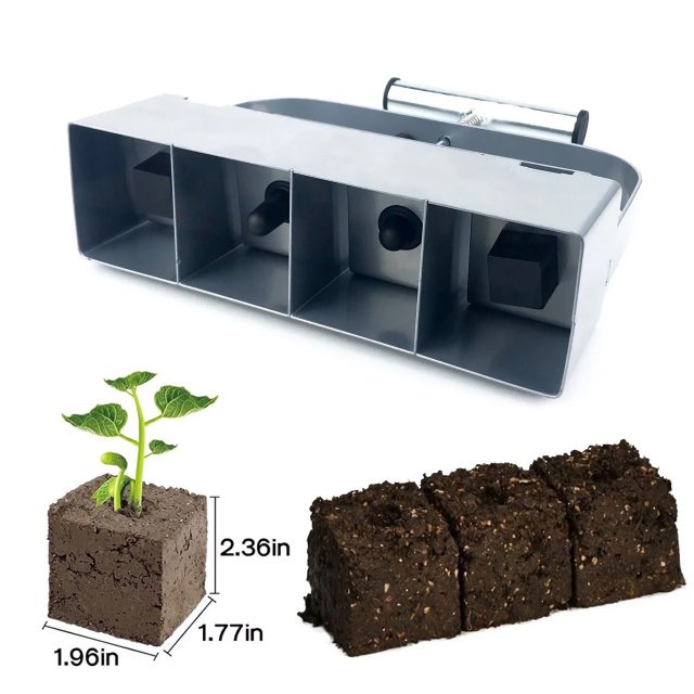 Handheld Seedling Soil Block Maker - Image 5